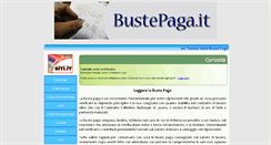 Desktop Screenshot of bustepaga.it