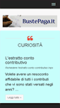 Mobile Screenshot of bustepaga.it